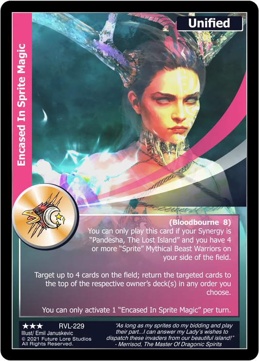 Encased In Sprite Magic (Rare) RVL-229