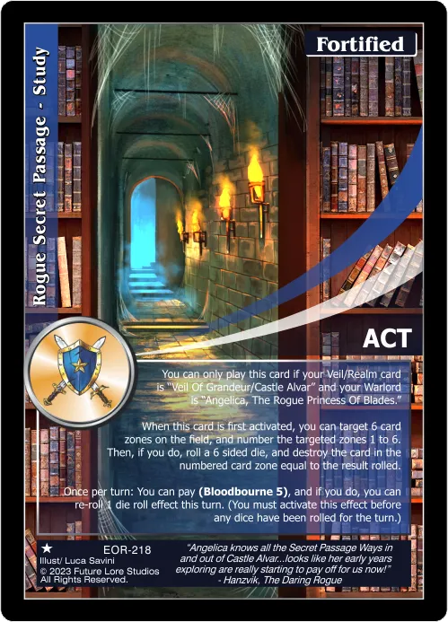 Rogue Secret Passage - Study (Common) EOR-218