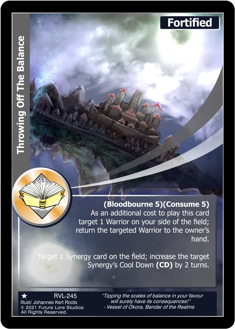 Throwing Off The Balance (Common) RVL-245