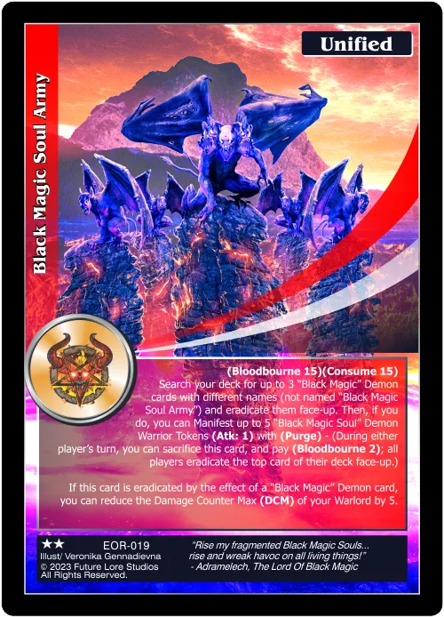 Black Magic Soul Army (Uncommon) EOR-019