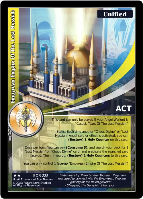 Empyrean Empire Of The Lost Messiah (Uncommon) EOR-238