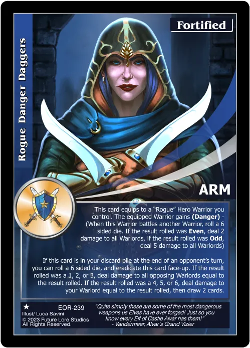 Rogue Danger Daggers (Common) EOR-239