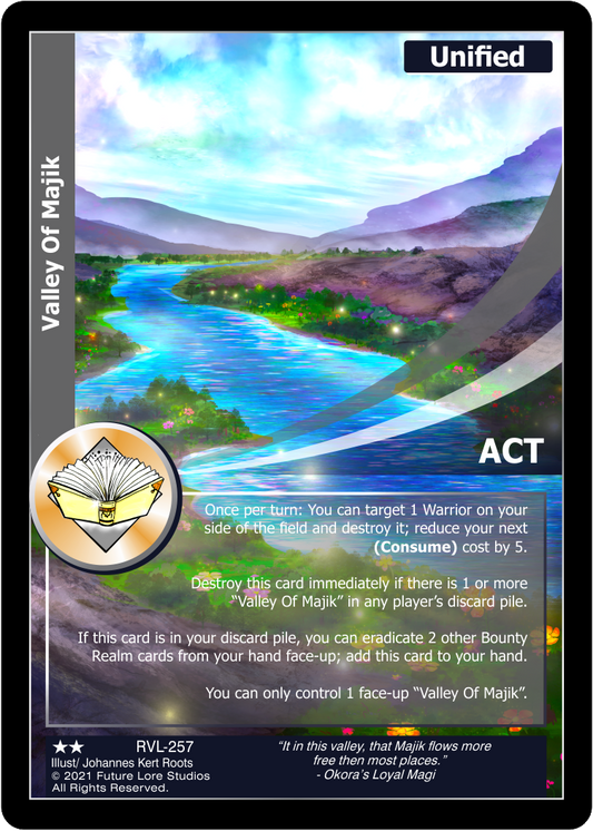 Valley Of Majik (Uncommon) RVL-257