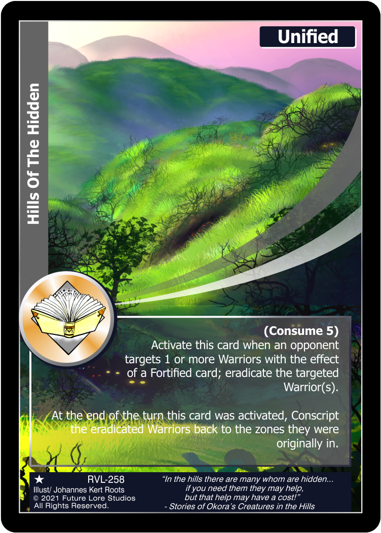 Hills Of The Hidden (Common) RVL-258