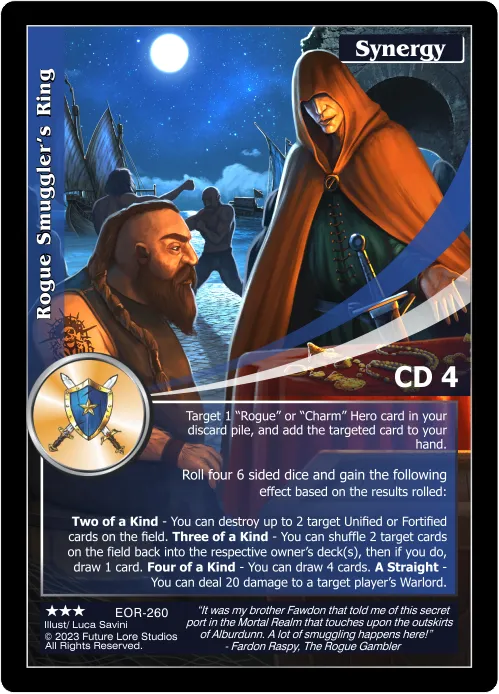 Rogue Smuggler's Ring (Rare) EOR-260