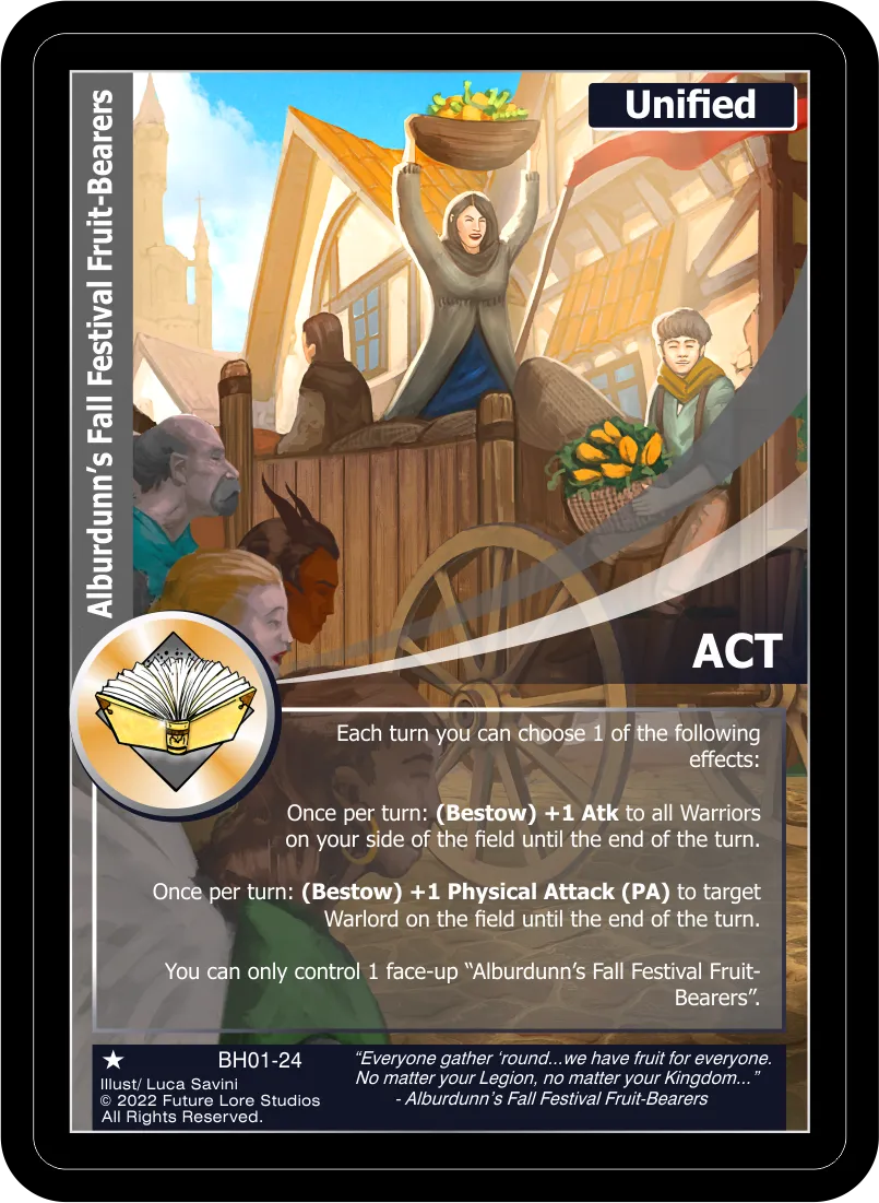 Alburdunn's Fall Festival Fruit-Bearers (Common) BH01-24