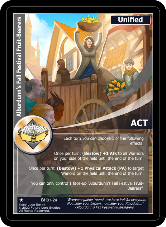 Alburdunn's Fall Festival Fruit-Bearers (Common) BH01-24