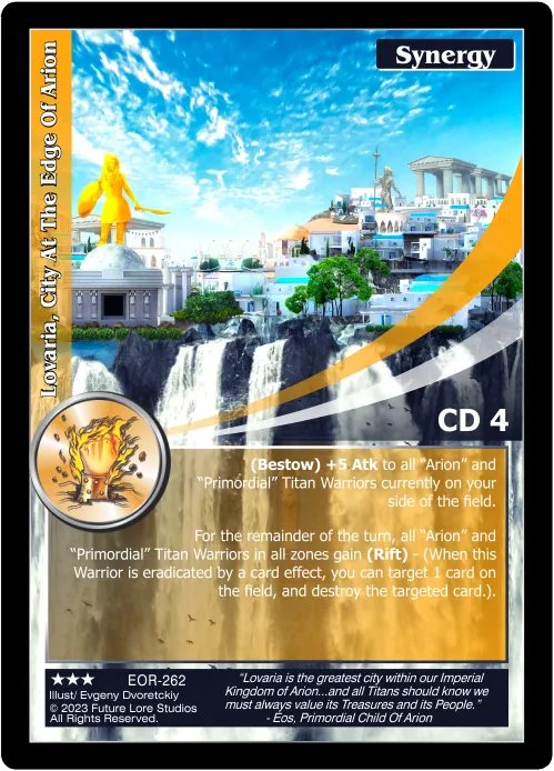 Lovaria, City At The Edge Of Arion (Rare) EOR-262