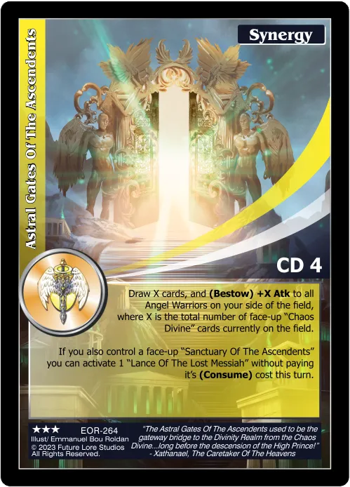Astral Gates Of The Ascendants (Rare) EOR-264