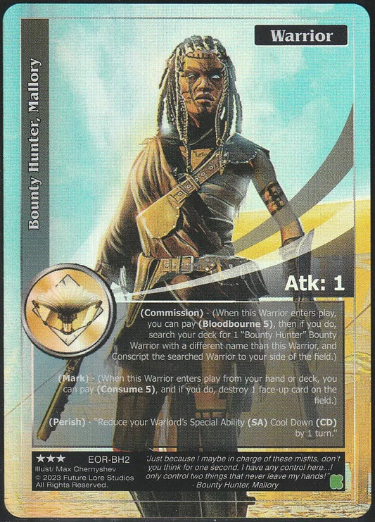 Bounty Hunter, Mallory (Rare) EOR-BH2