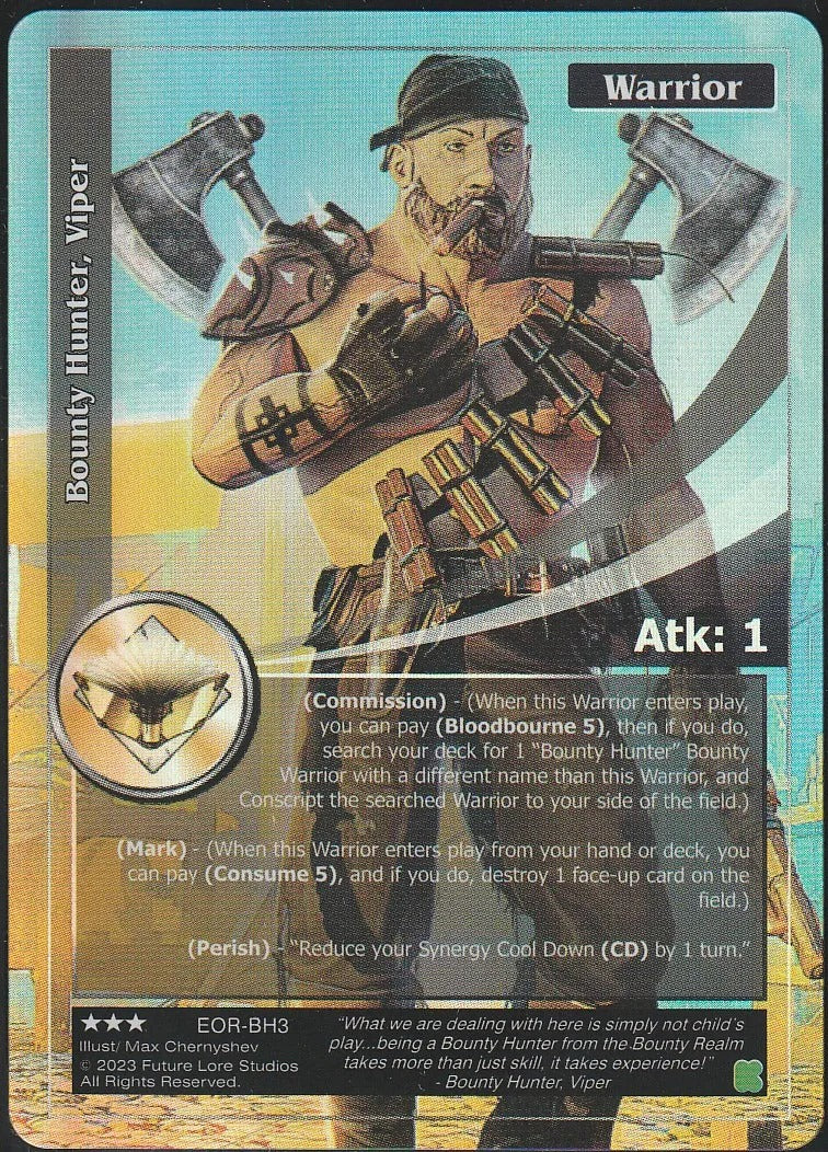 Bounty Hunter, Viper (Rare) EOR-BH3