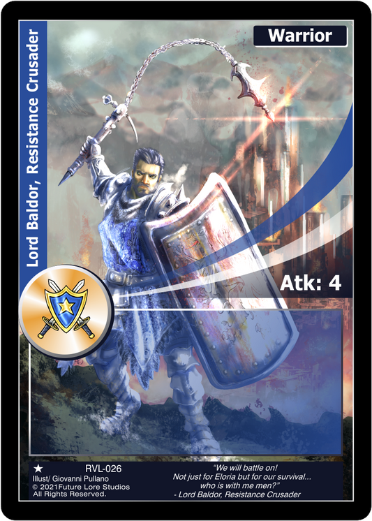Lord Baldor, Resistance Crusader (Common) RVL-026