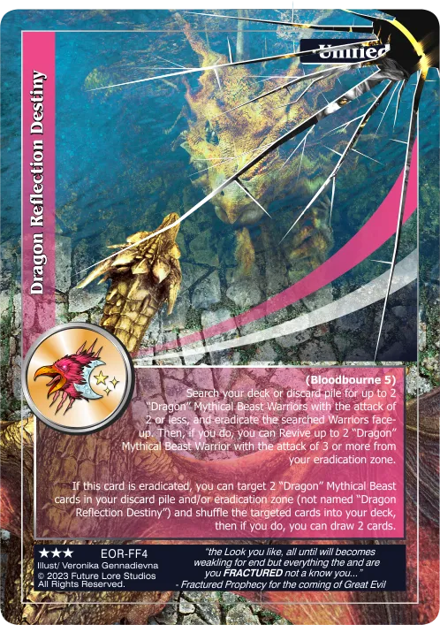 Dragon Reflection Destiny (Rare) EOR-FF4