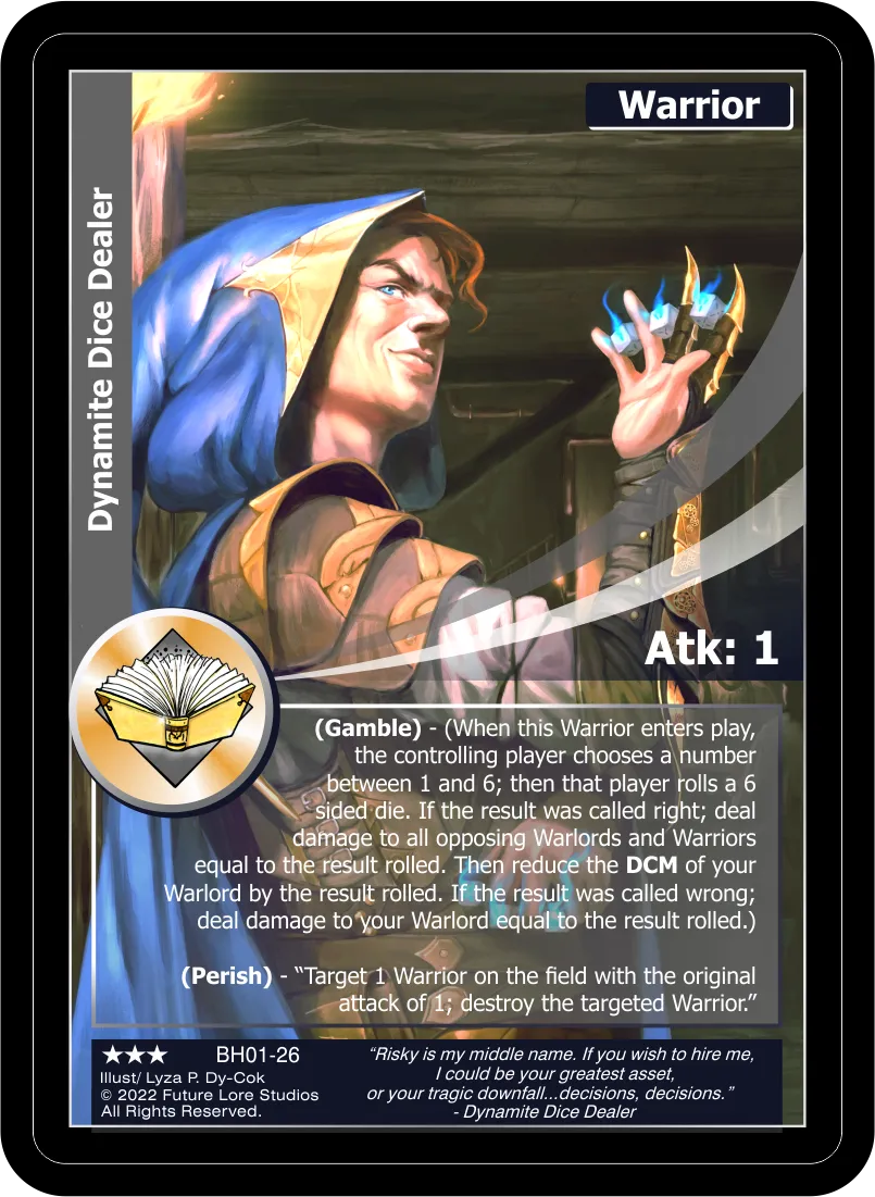 Dynamite Dice Dealer (Rare) BH01-26