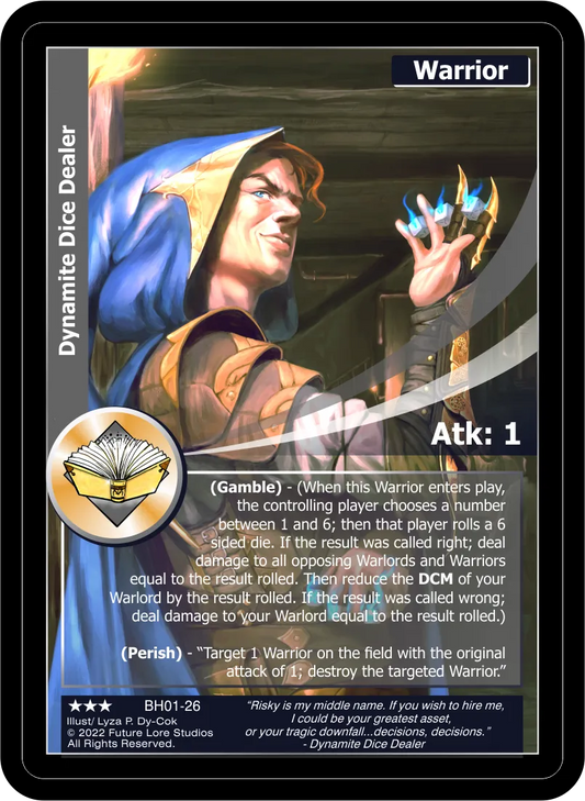 Dynamite Dice Dealer (Rare) BH01-26
