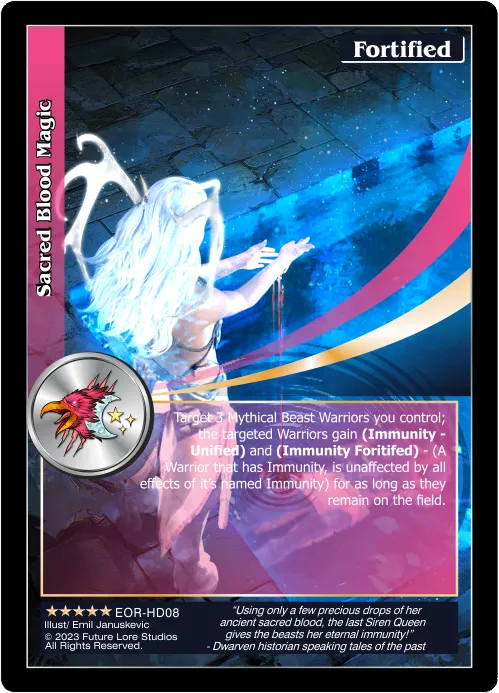 Sacred Blood Majik (Exalted) EOR-HD08