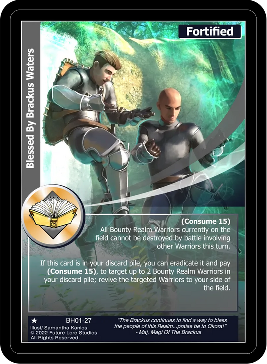 Blessed By Brackus Waters (Common) BH01-27
