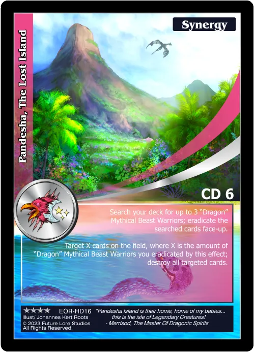 Pandesha, The Lost Island (Renown) EOR-HD16