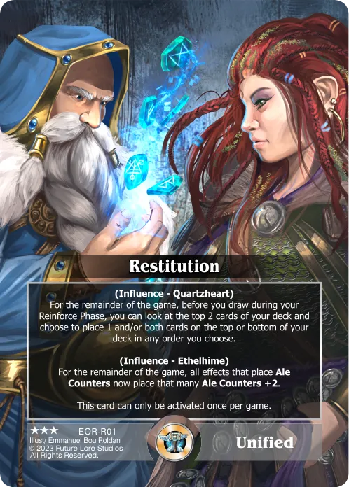 Restitution (Rare) EOR-R01