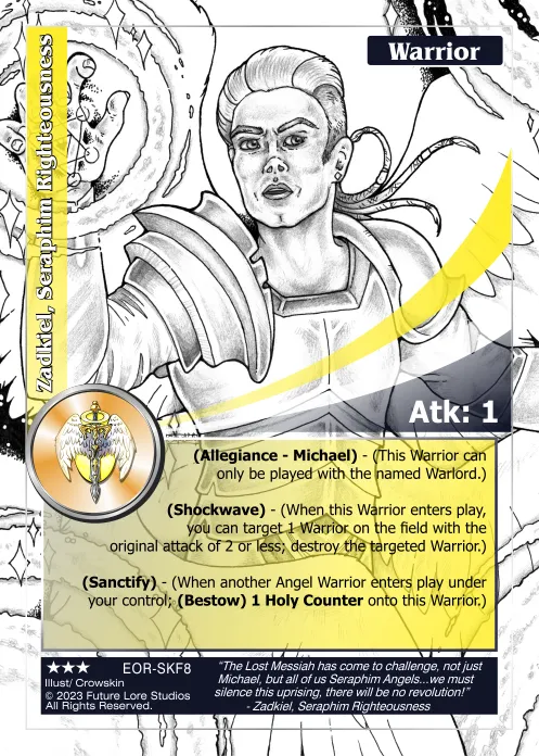 Zadkiel, Seraphim Righteousness (Rare) EOR-SKF8