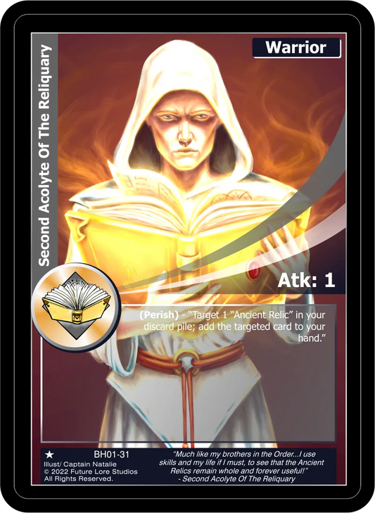 Second Acolyte Of The Reliquary (Common) BH01-31