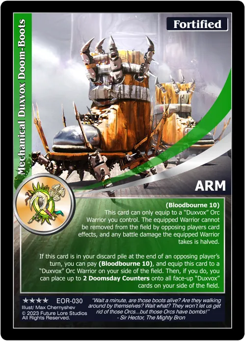 Mechanical Duxvox Doom-Boots (Renown) EOR-030