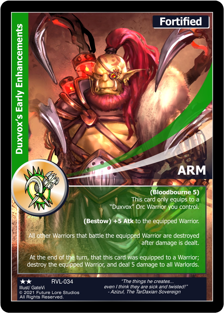 Duxvox's Early Enhancements (Uncommon) RVL-034