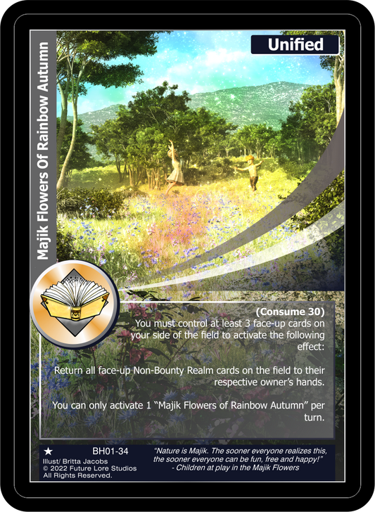Majik Flowers Of Rainbow Autumn (Common) BH01-34