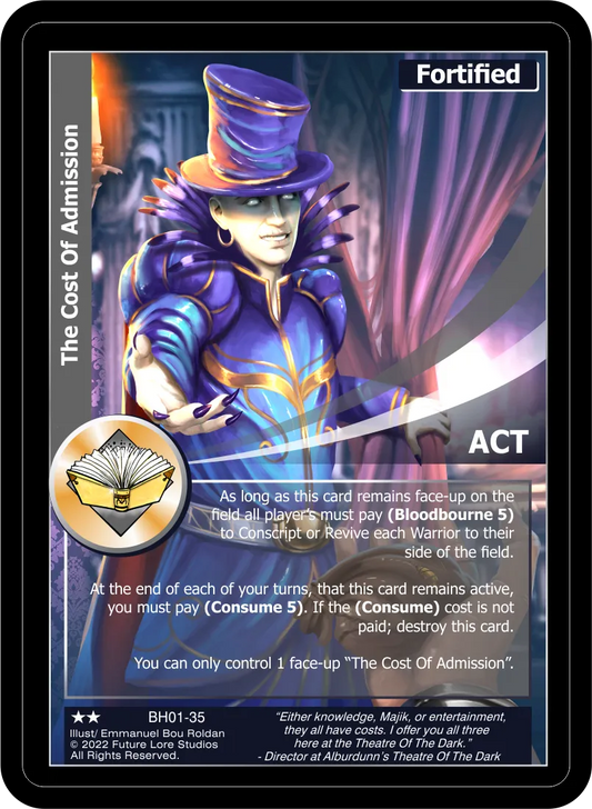 The Cost Of Admission (Uncommon) BH01-35