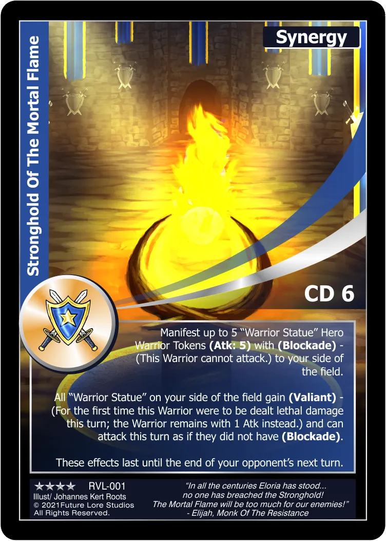 Stronghold Of The Mortal Flame (Renown) RVL-001