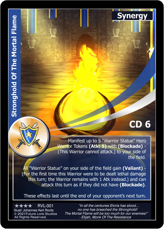 Stronghold Of The Mortal Flame (Renown) RVL-001