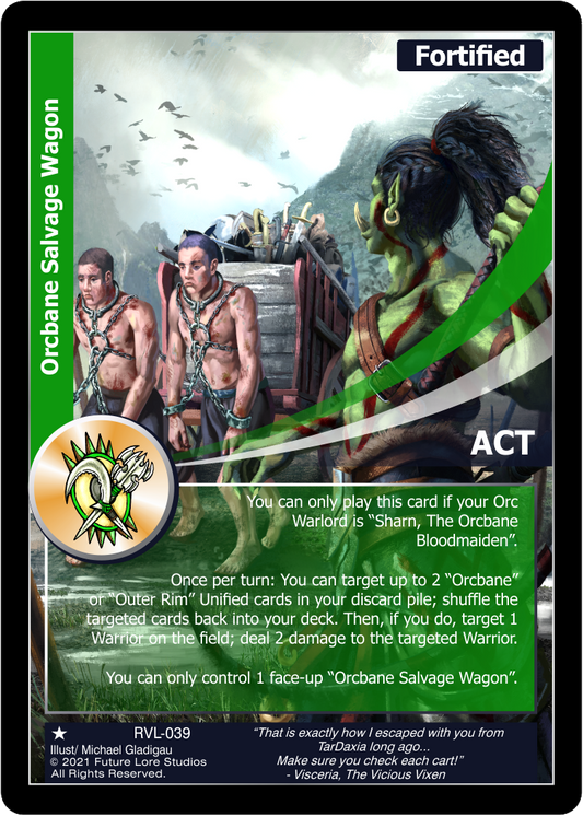 Orcbane Salvage Wagon (Common) RVL-039