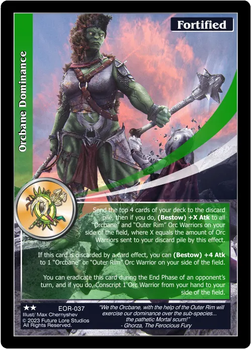 Orcbane Dominance (Uncommon) EOR-037