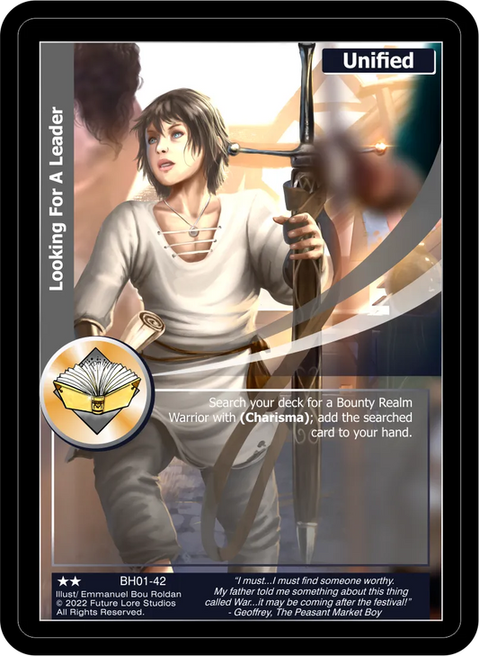 Looking For A Leader (Uncommon) BH01-42