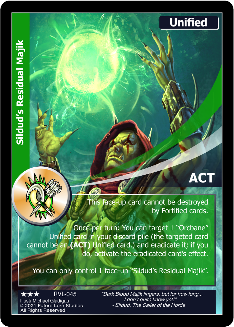 Sildud's Residual Majik (Rare) RVL-045