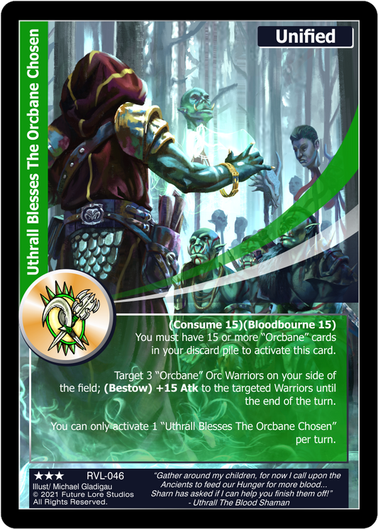 Uthrall Blesses The Orcbane Chosen (Rare) RVL-046