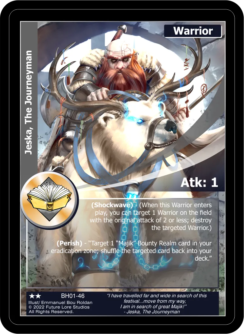 Jeska, The Journeyman (Uncommon) BH01-46
