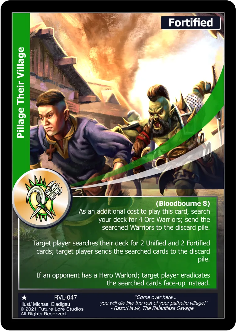 Pillage Their Village (Common) RVL-047