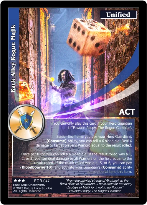 Back Alley Rogue Majik (Rare) EOR-047