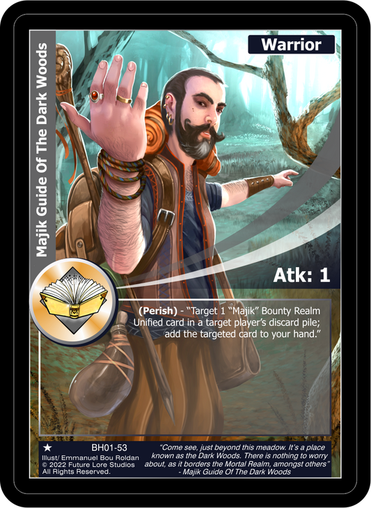 Majik Guide Of The Dark Woods (Common) BH01-53