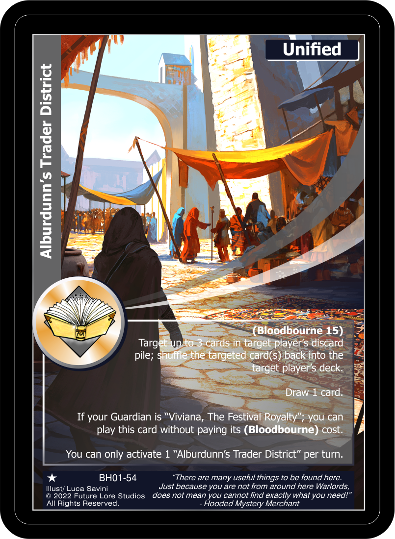 Alburdunn's Trader District (Common) BH01-54
