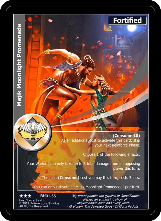 Majik Moonlight Promenade (Rare) BH01-55