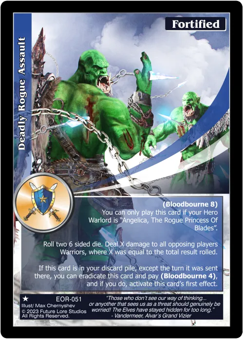 Deadly Rogue Assault (Common) EOR-051