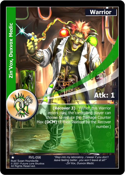 Zin'Vox, Duxvox Medic (Common) RVL-056