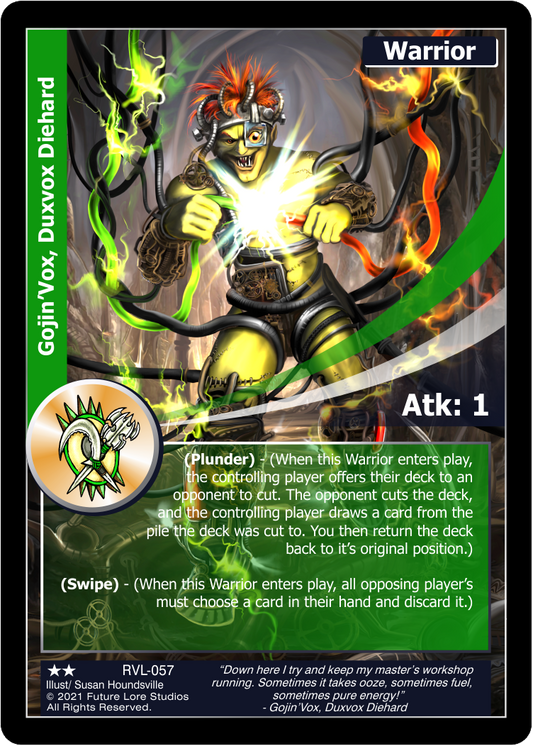 Gojin'Vox, Duxvox Diehard (Uncommon) RVL-057