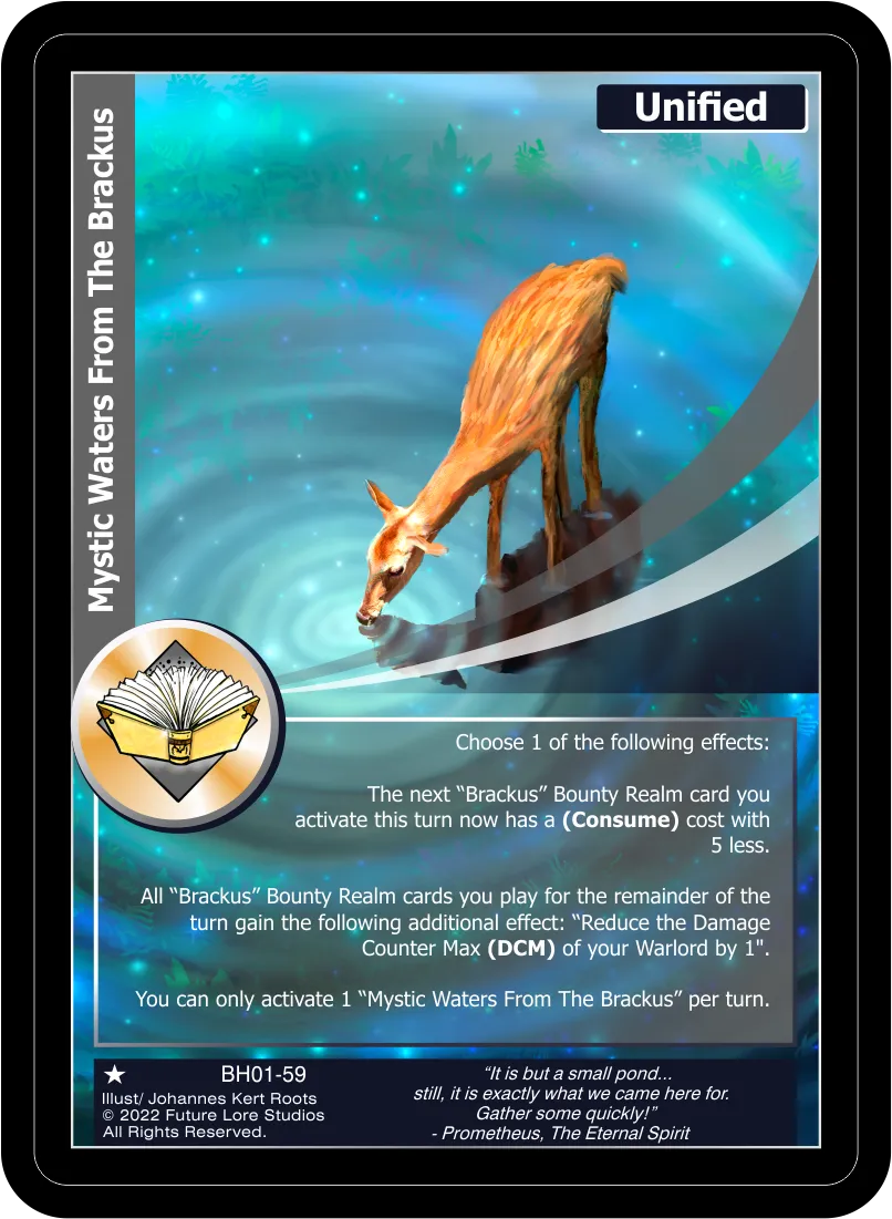 Mystic Waters From The Brackus (Common) BH01-59
