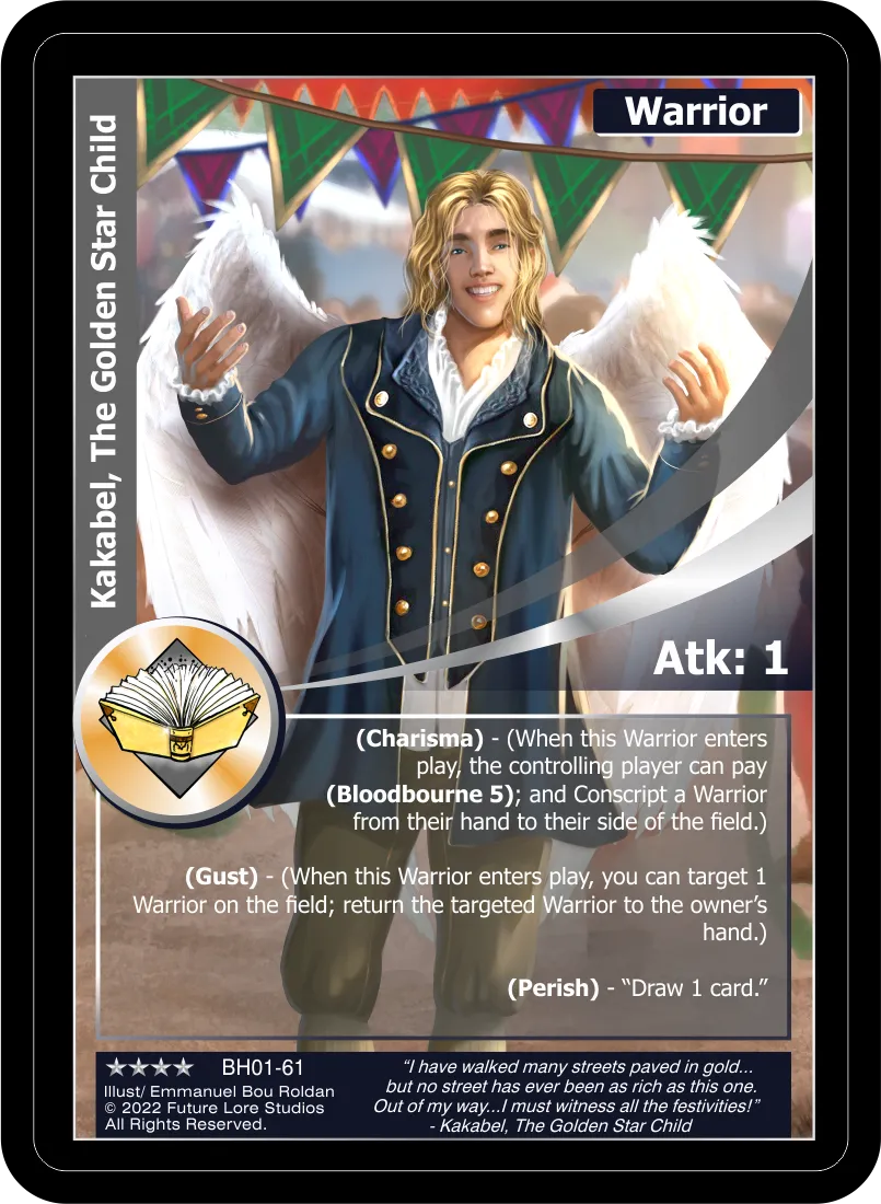 Kakabel, The Golden Star Child (Renown) BH01-61