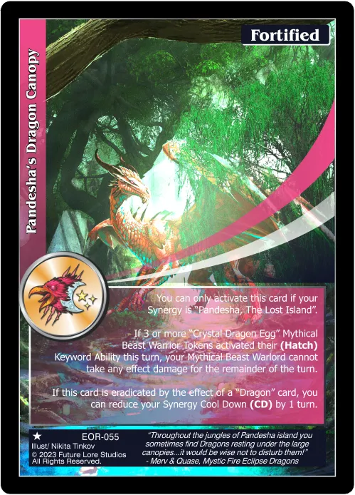 Pandesha's Dragon Canopy (Common) EOR-055