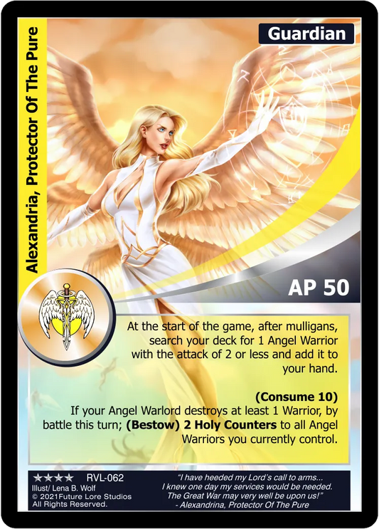 Alexandria, Protector Of The Pure (Renown) RVL-062