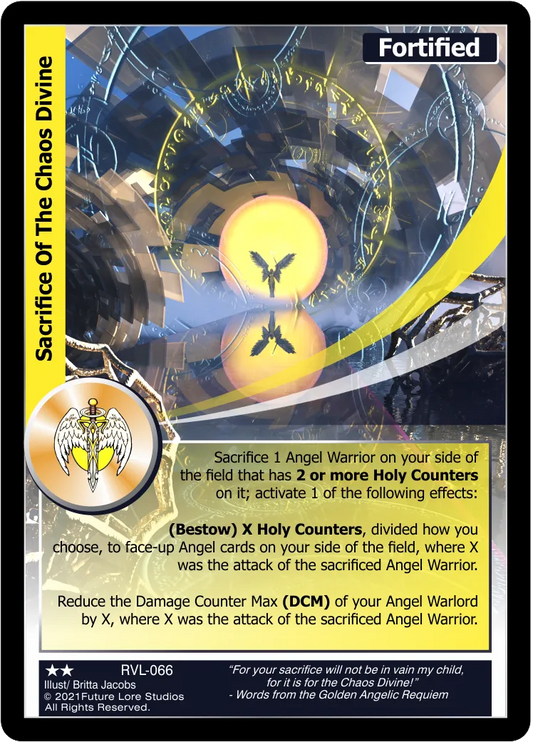 Sacrifice Of The Chaos Divine (Uncommon) RVL-066